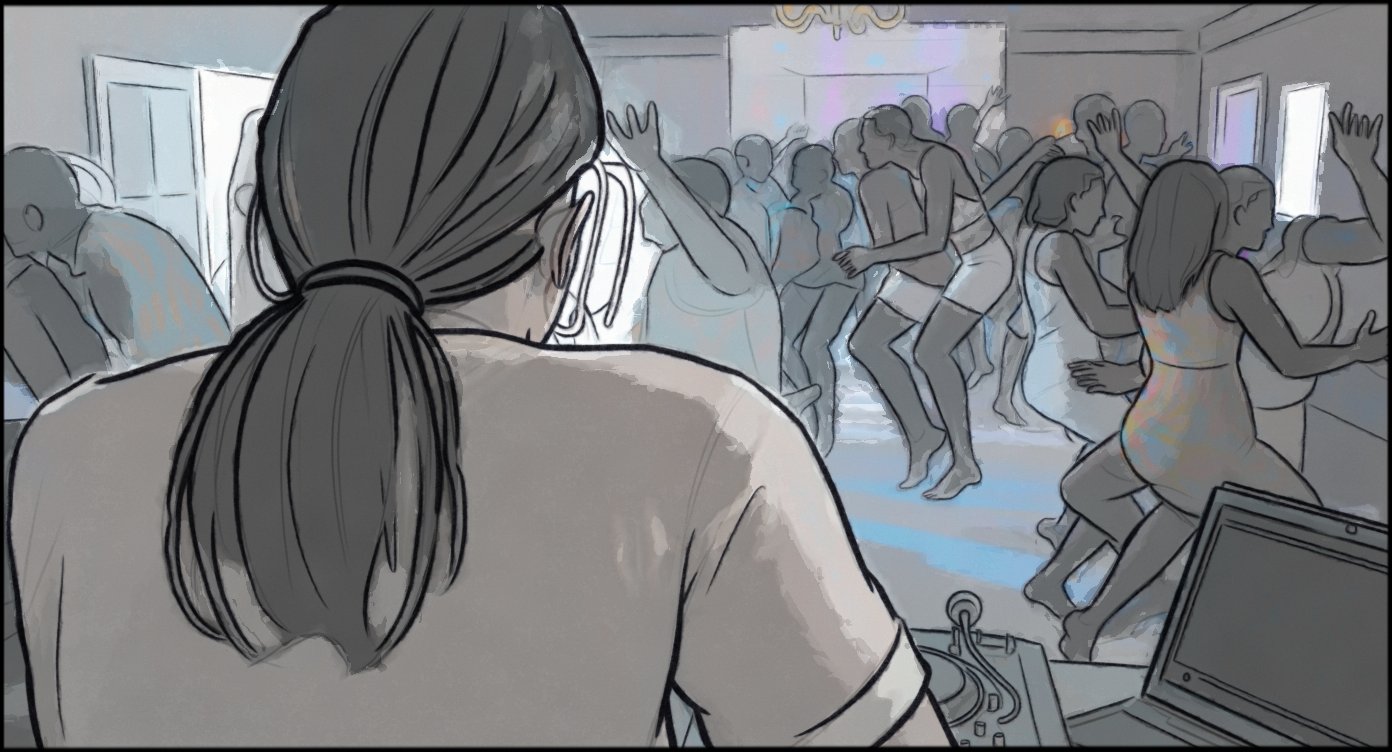 Music Video - Choreography - storyboard frame 9 by Dakota Warren